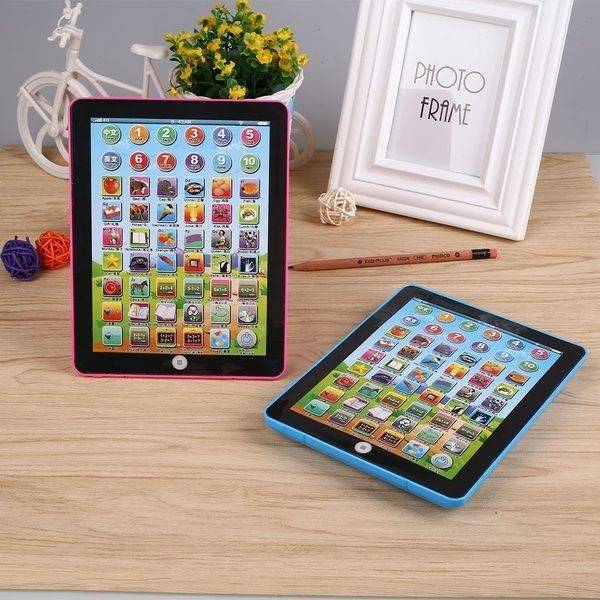 3x Children`s Interactive Learning Tablet J Pad - Blue(DISPLAY ITEM) (set of 3)