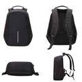 Anti-Theft Travel Laptop Backpack Waterproof - Black