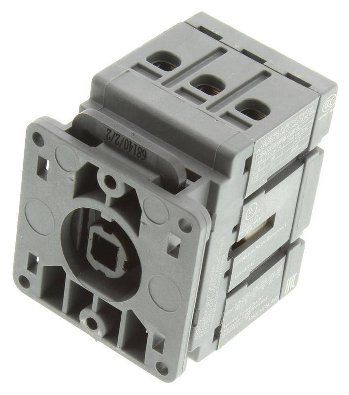 Load Break, 40 A, 750 V, 3 Pole, OT Series