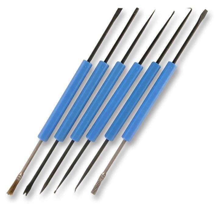 Duratool: Soldering Aid Kit - Clean & Soldering - 6 Pcs - ZD-151/87-1510