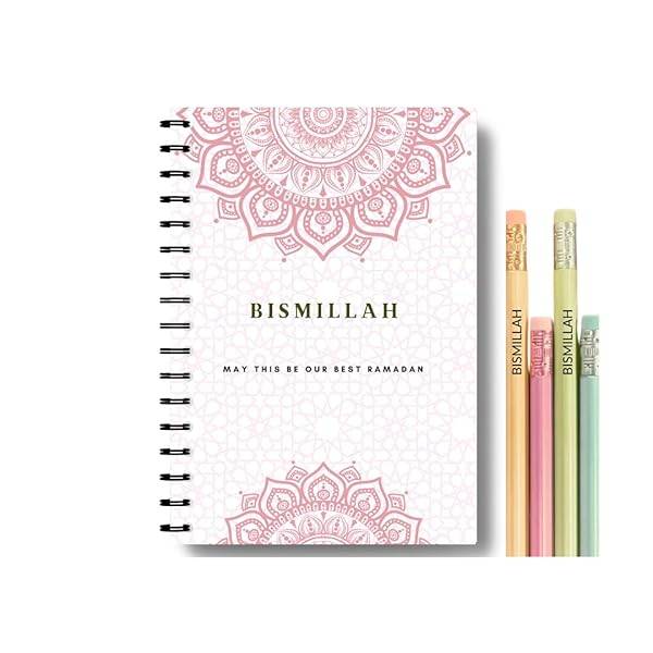 Ramadan Planner and Ramadan Journal with Islamic Duas and Prayer Tracker