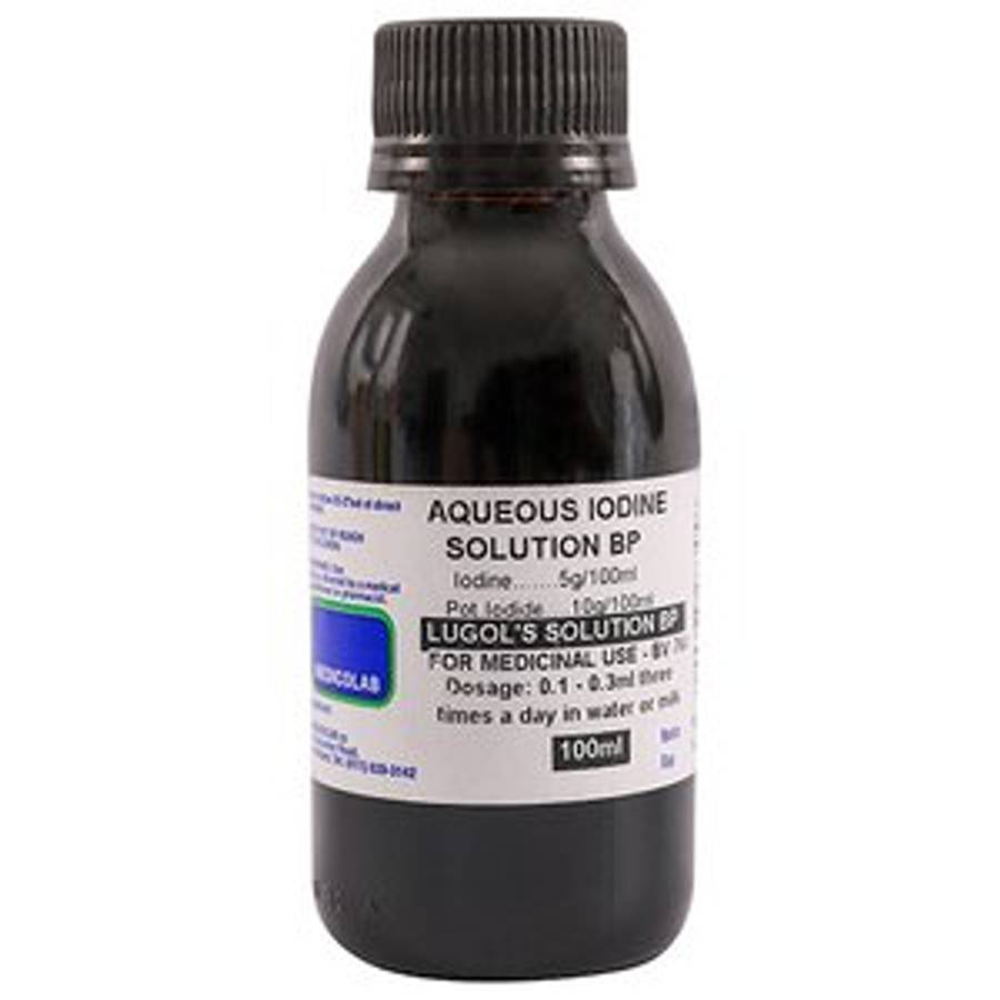 LUGOLS IODINE SOL 100ML MEDICOLAB
