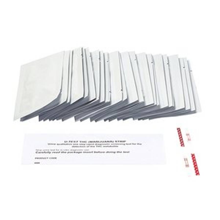 U-TEST DRUG DAGGA  THC STRIPS 25