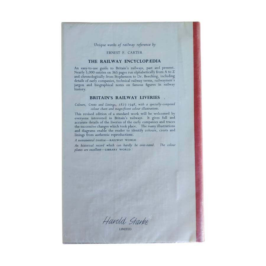 Britain's railway liveries: Colours, crests, and linings, 1825-1948