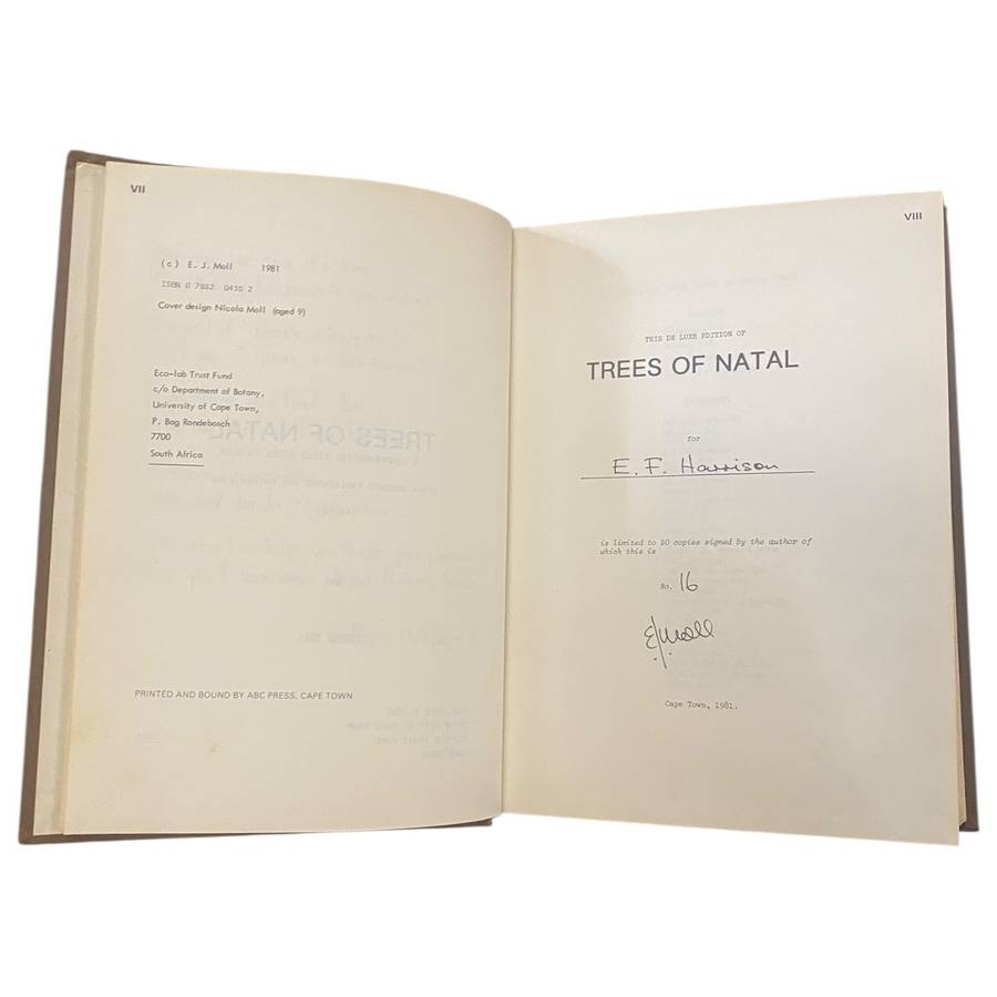 Trees of Natal - Deluxe Edition No 16/50 (Signed)