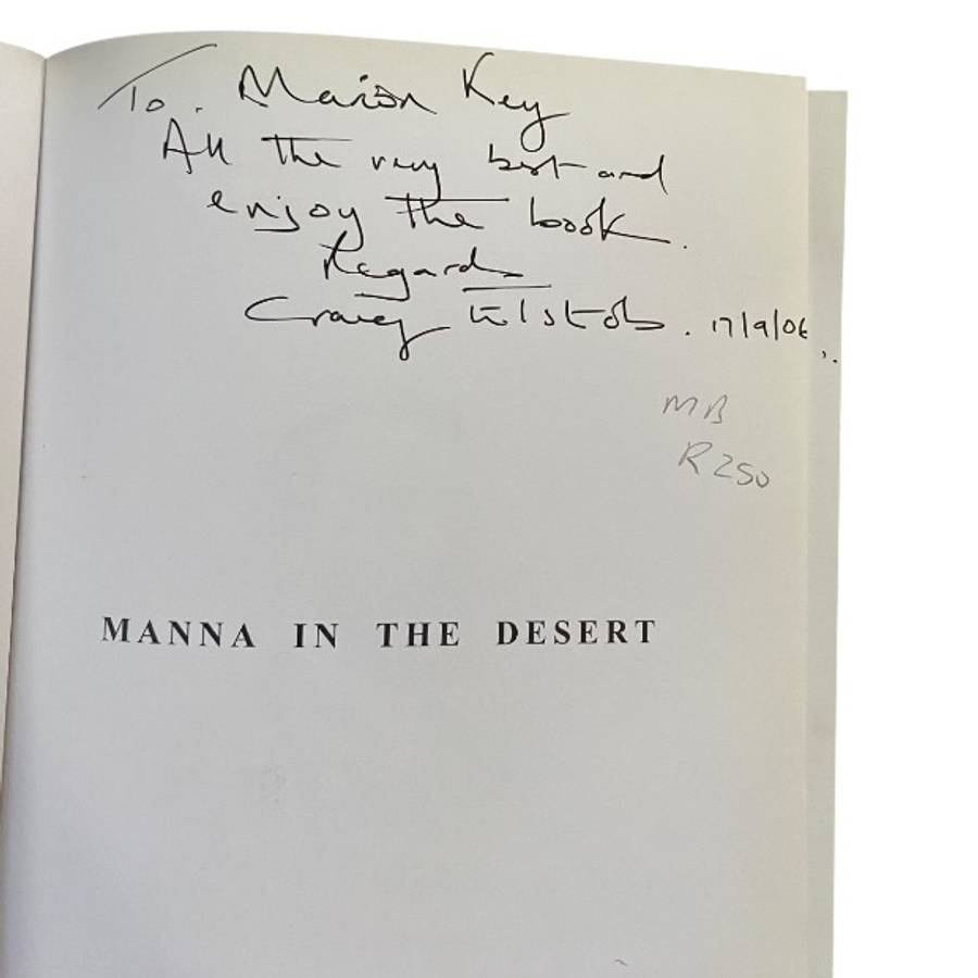Manna in the Desert - A Revelation of the Great Karroo (Signed)