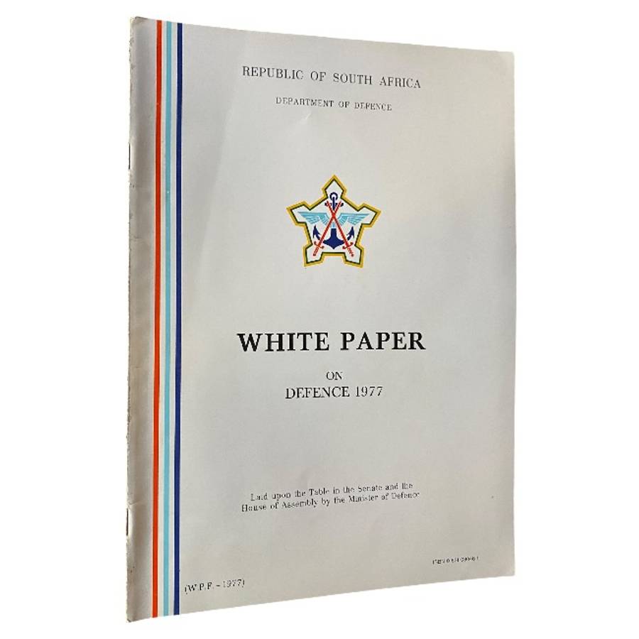 White Paper on Defence 1977 / Witskrif oor Verdediging 1977