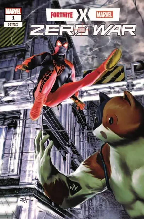 Fortnite X Marvel: Zero War #1 (DUK Exclusive Turini Miles Morales Variant)