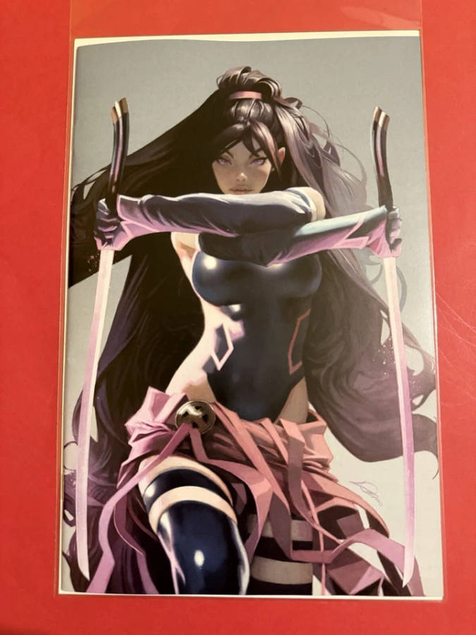 Psylocke #1 Unknown Comics Alexander Lozano Virgin Variant