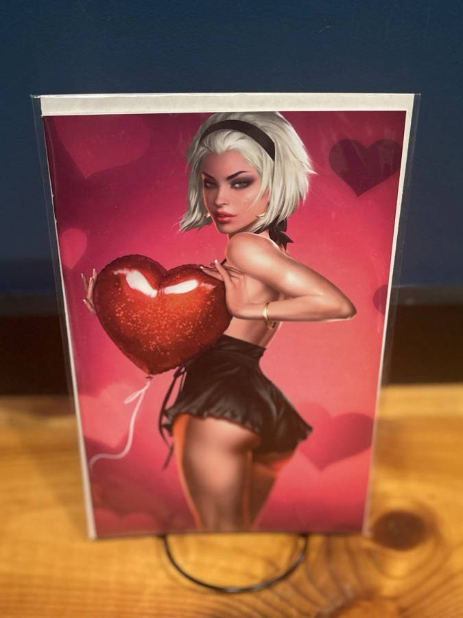 RARE SABRINA ARCHIE VALENTINES SPECTACULAR #1 JOSH BURNS Virgin LTD 250