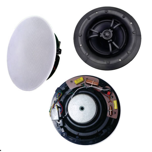 Filo - Cavsc8Hew 8? Ceiling Speaker Coax Tweet 2Way X-Over Detach Grill