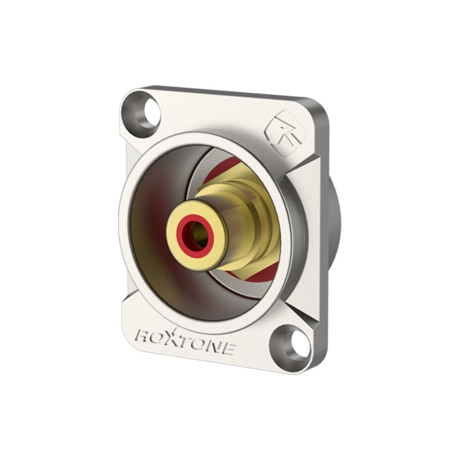 Roxtone - Rca Female Socket Nickel Plated Shell