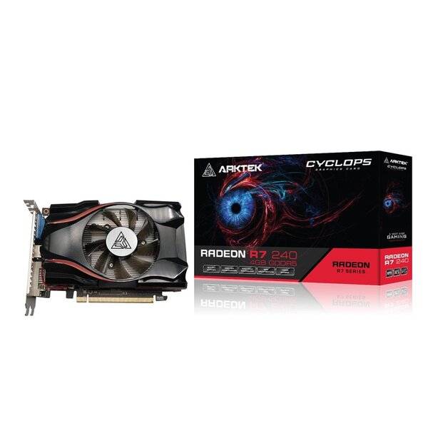 Arktek AMD Radeon R7 240 4GB GDDR5 UNBOXED Graphics Card