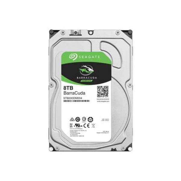 Seagate ST8000DM004 Barracuda 8TB 5400RPM SATA 6Gb/s 256MB Cache 3.5` Internal Hard Drive Preowned
