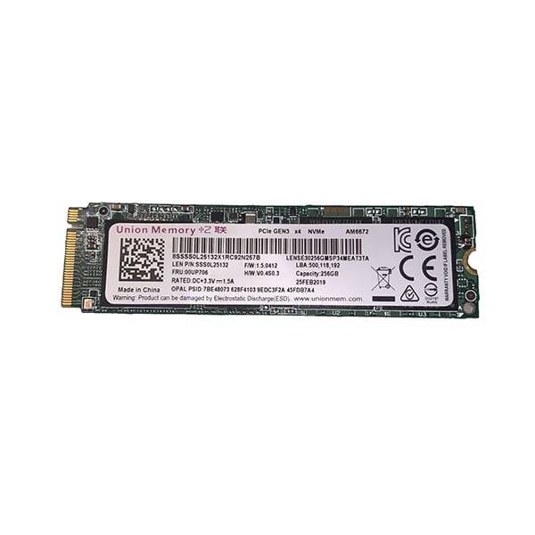 Union Memory SSS0L25132 AM6672 256GB M.2 2280 NVMe PCIE 3.0 X4 OEM Solid State Drive