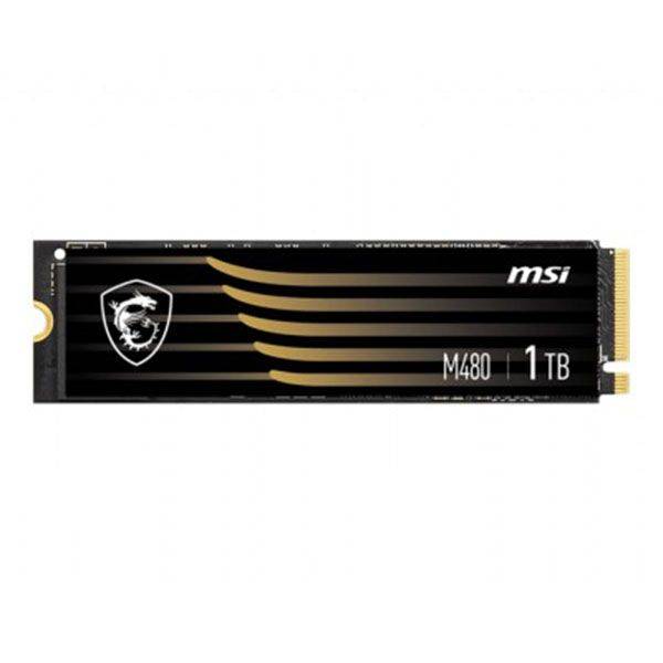 MSI Spatium M480 Pro PCIe 4.0 1TB SSD NVMe M.2 2280 Heatsink Solid State Drive
