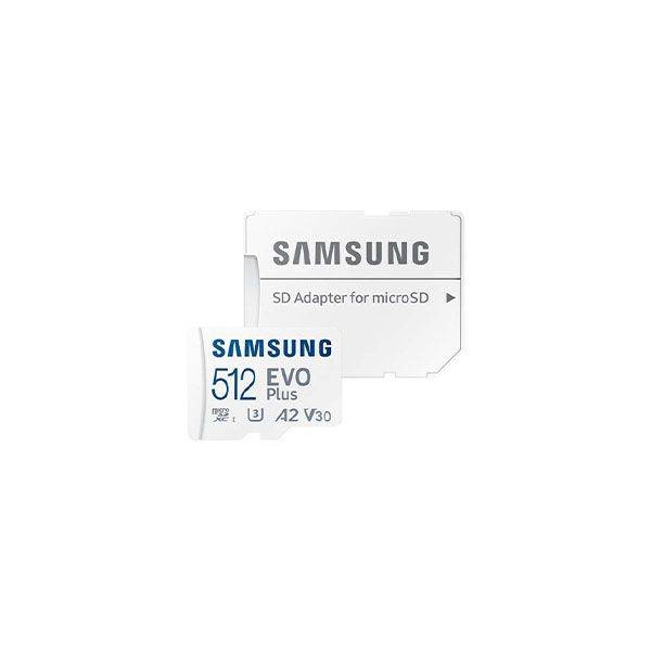 Samsung 512GB Evo Plus MicroSD + SD Adapter Preowned