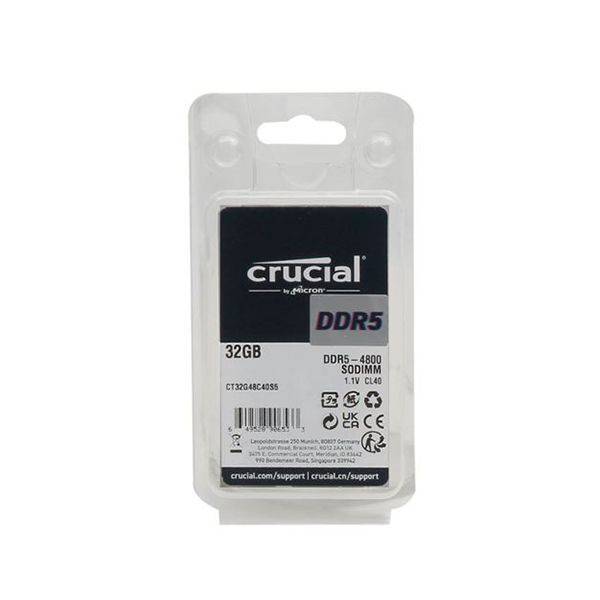 Crucial 32GB DDR5 4800 CT32G48C40S5 Sodimm Memory