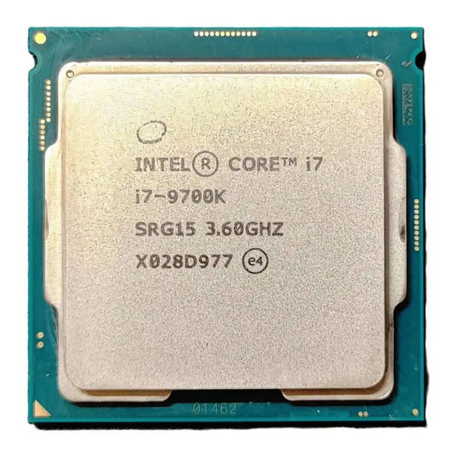 Intel Core i7-9700K 12M Cache, up to 3.60 GHz Desktop Processor Preowned