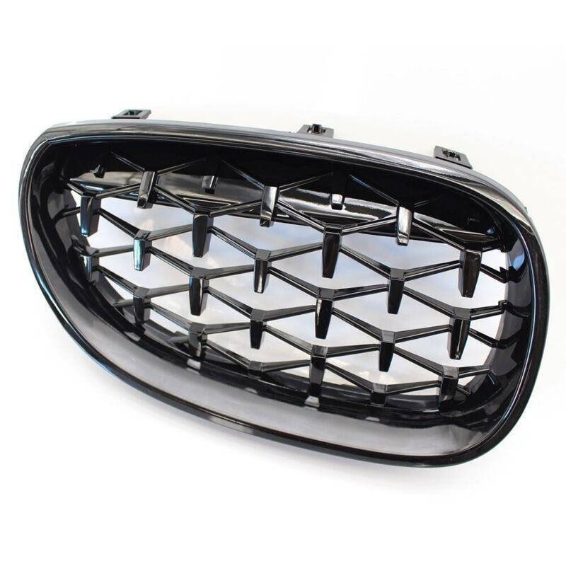 Fit For BMW E60 03-09 5 Series Brand New Grille Black Diamond Metero Style