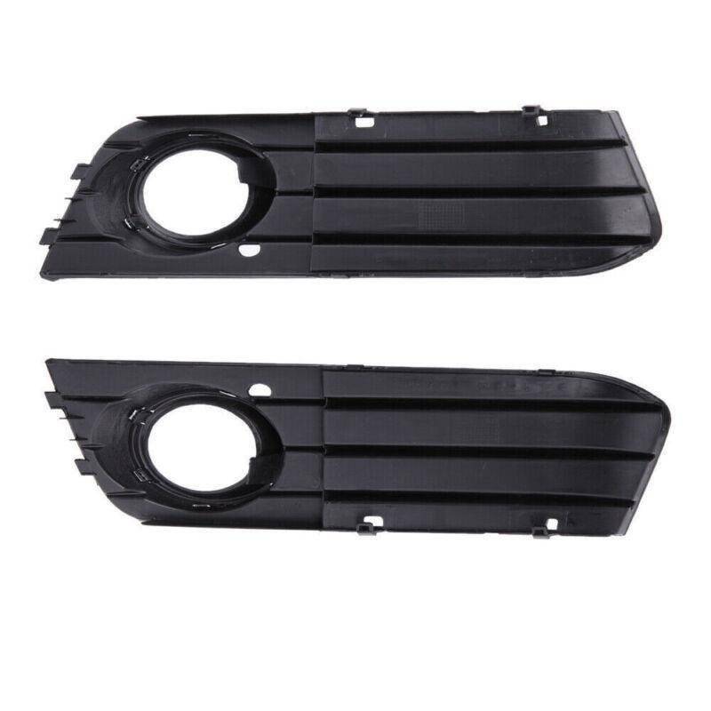 Fog Light Bumper Grille Pair Set Fit For Audi A4 A4L B8 2009-2012 Mesh Grill
