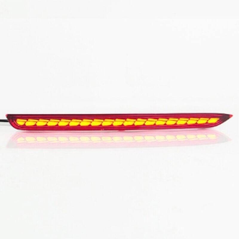 2x Red LED Rear Taillight Bumper Reflector Lights For Cadillac CT5 2020-2023