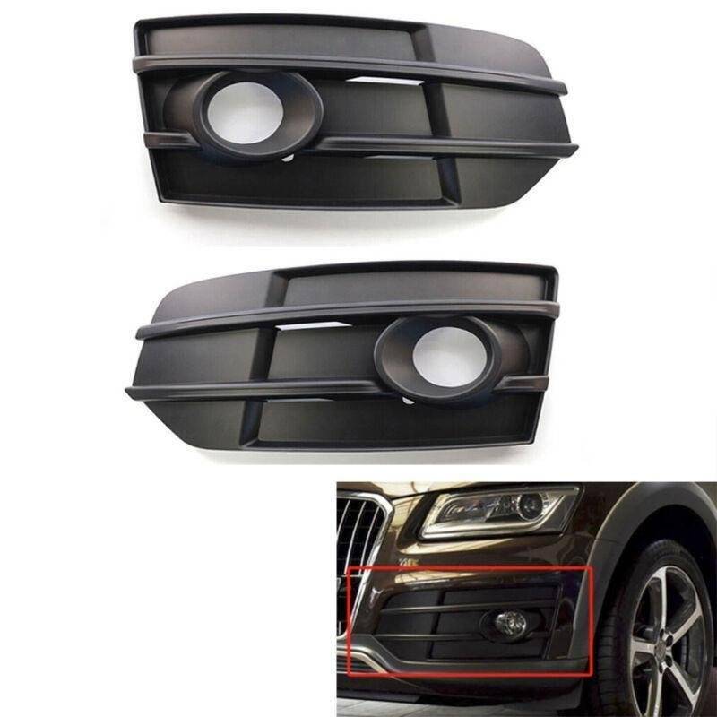 Front Fog Light Grille Cover For Audi Q5 Cross Country/Off-Road 2009-2017 Pair