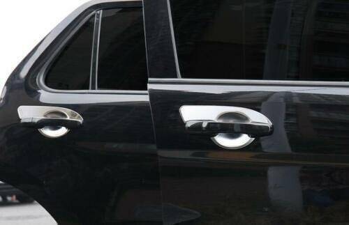 For Ford Explorer 11-2019 Chrome Steel Exterior Side Door Bowl Cover Trim 4PCS
