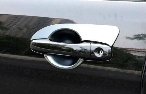 For Ford Explorer 11-2019 Chrome Steel Exterior Side Door Bowl Cover Trim 4PCS