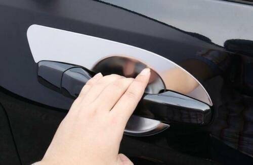 For Ford Explorer 11-2019 Chrome Steel Exterior Side Door Bowl Cover Trim 4PCS