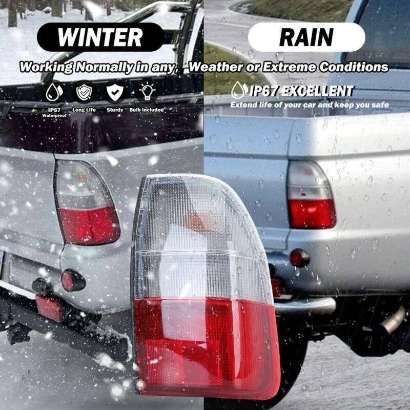 1PCS Right White Rear Lamp Tail Light For Mitsubishi Strada L200 MK4 1995-2006