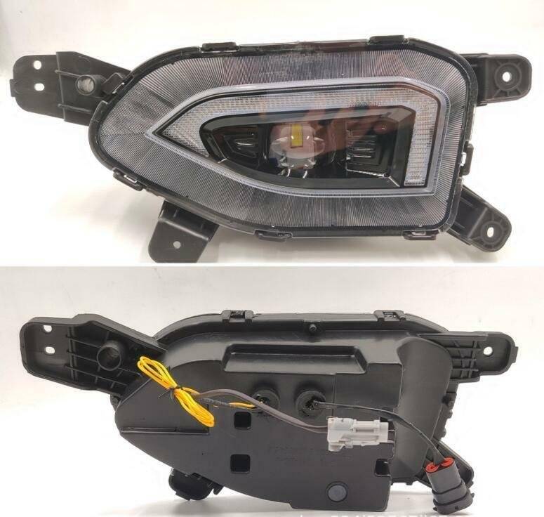 Front Bumper Fog lamp Light Complete Kit For Hyundai Kona 2018 2019-2021