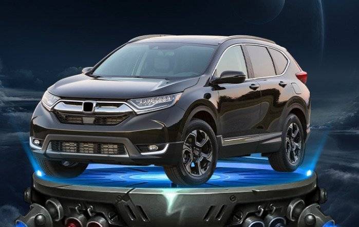Black Right for Honda CRV 12-16 rearview mirror Assembly 7 lines Lens Heating