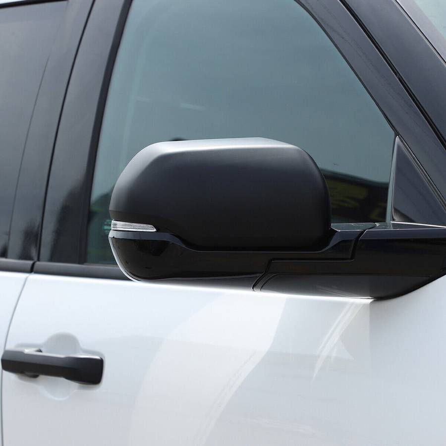For Toyota Tundra 2022-2024 Matte Black Rear View Side Mirror Cover Trim 2PCS