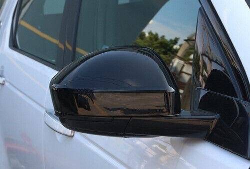 For Range Rover Evoque 2012-2022 Gloss Black Rear View Side Mirror Cover Trim 2X