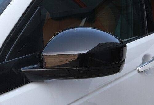 For Range Rover Evoque 2012-2022 Gloss Black Rear View Side Mirror Cover Trim 2X