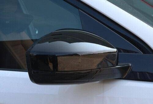 For Range Rover Evoque 2012-2022 Gloss Black Rear View Side Mirror Cover Trim 2X
