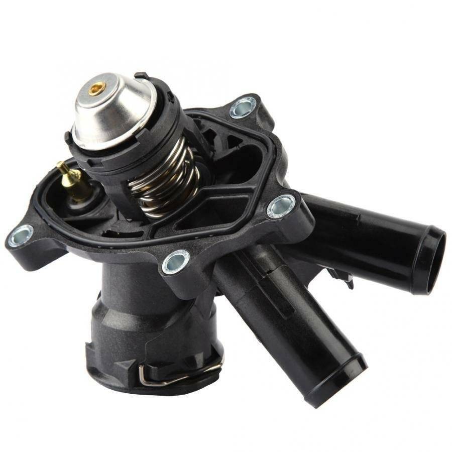 Engine Coolant Thermostat Housing &amp; Temp Sensor for Mercedes Benz C250 SLK250
