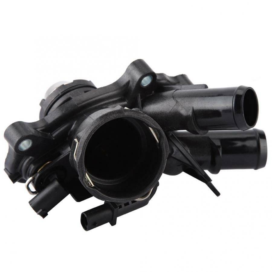 Engine Coolant Thermostat Housing &amp; Temp Sensor for Mercedes Benz C250 SLK250