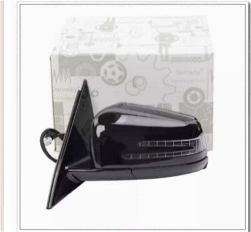 For 09-12 Benz E Class W212 Side View Mirror Assembly 15 Pins Black Part Left