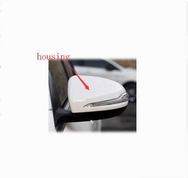 Side View Mirror Housing Markdown White Left For 2018-2022 Benz E Class A238