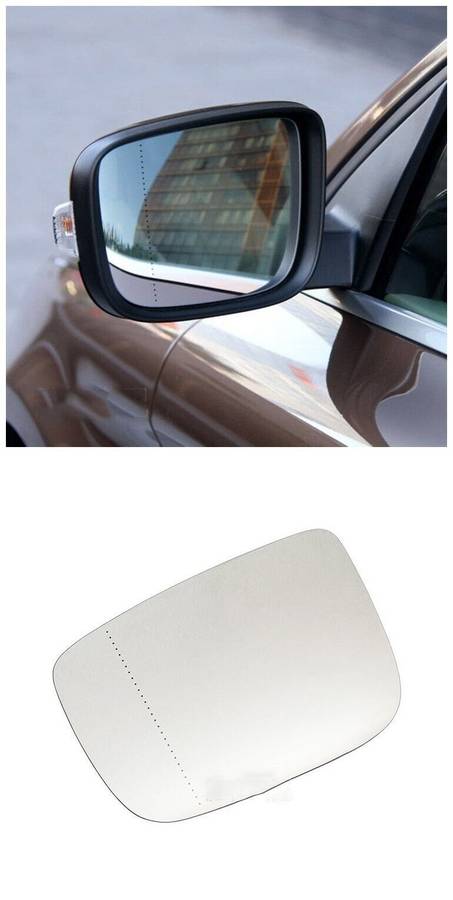 Car Side View Mirror Glass Heating Left Part New 1PC For 2009-2007 Volvo XC60