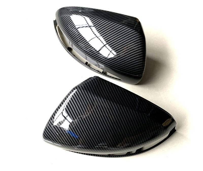 For 19-20 Mercedes-Benz A-Class Side View Mirror Housing Carbon Fibre 2 Pcs