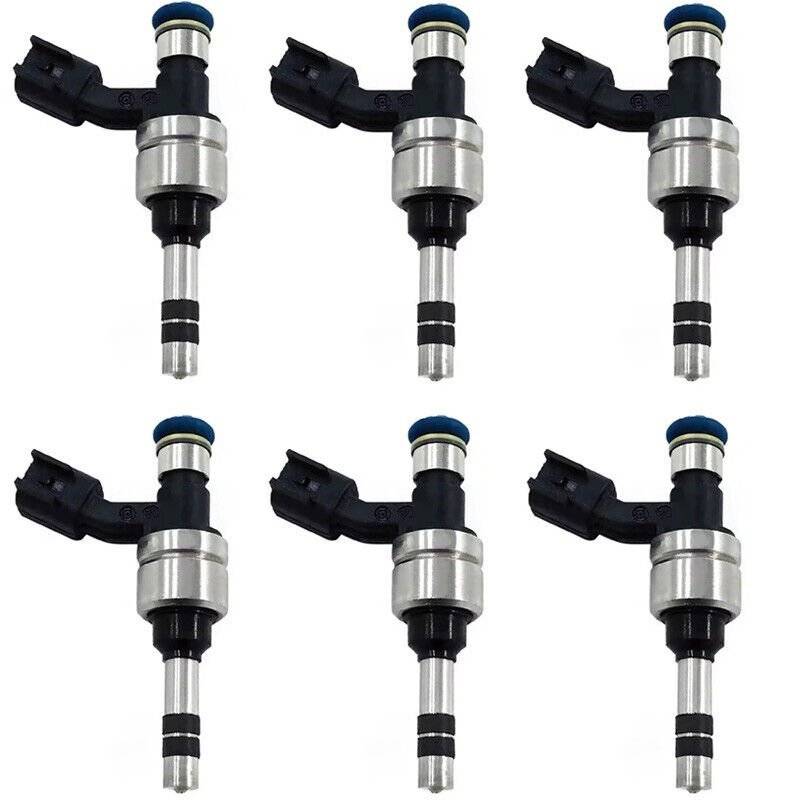 6 x Fuel Injectors Compatible 2012-2022 Buick Cadillac Chevrolet GMC 3.6L 3.0L