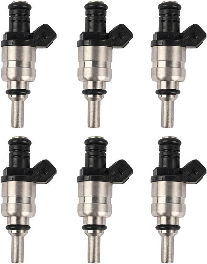 6pcs Fuel Injectors 1427240 Compatible with 01-05 BMW 325xi 325i 320i 325Ci 525i