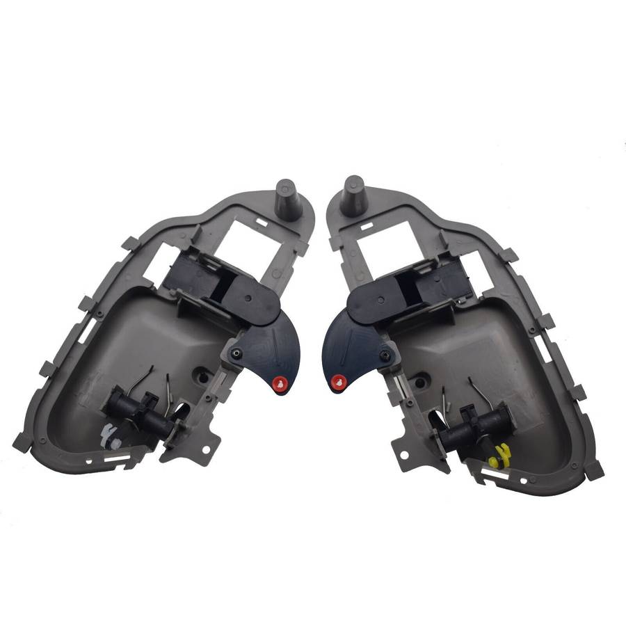 Left &amp; Right Inside Interior Door Handles Gray 2PCS For Chevrolet GMC Cadillac