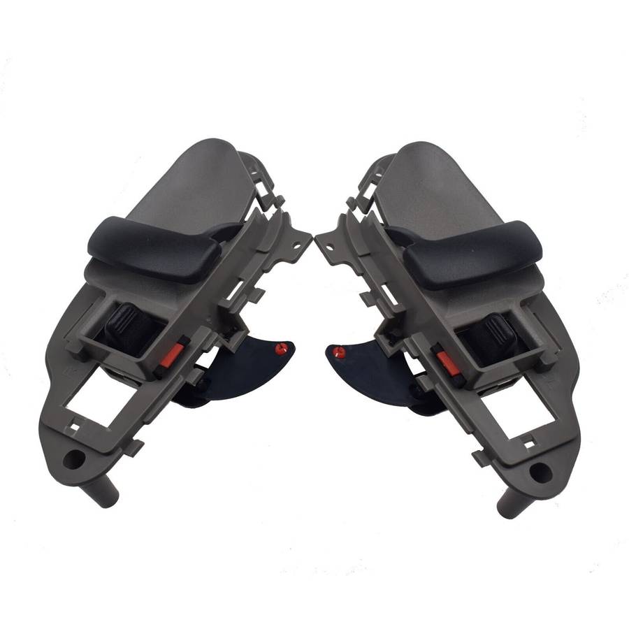 Left &amp; Right Inside Interior Door Handles Gray 2PCS For Chevrolet GMC Cadillac