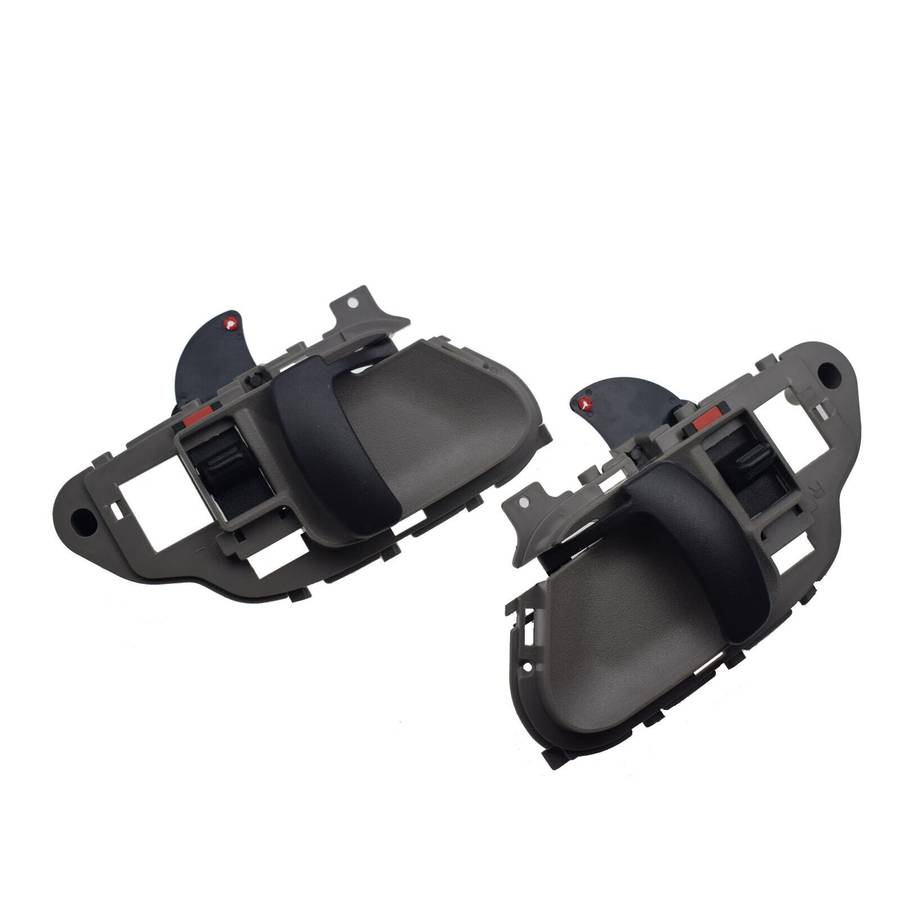 Left &amp; Right Inside Interior Door Handles Gray 2PCS For Chevrolet GMC Cadillac