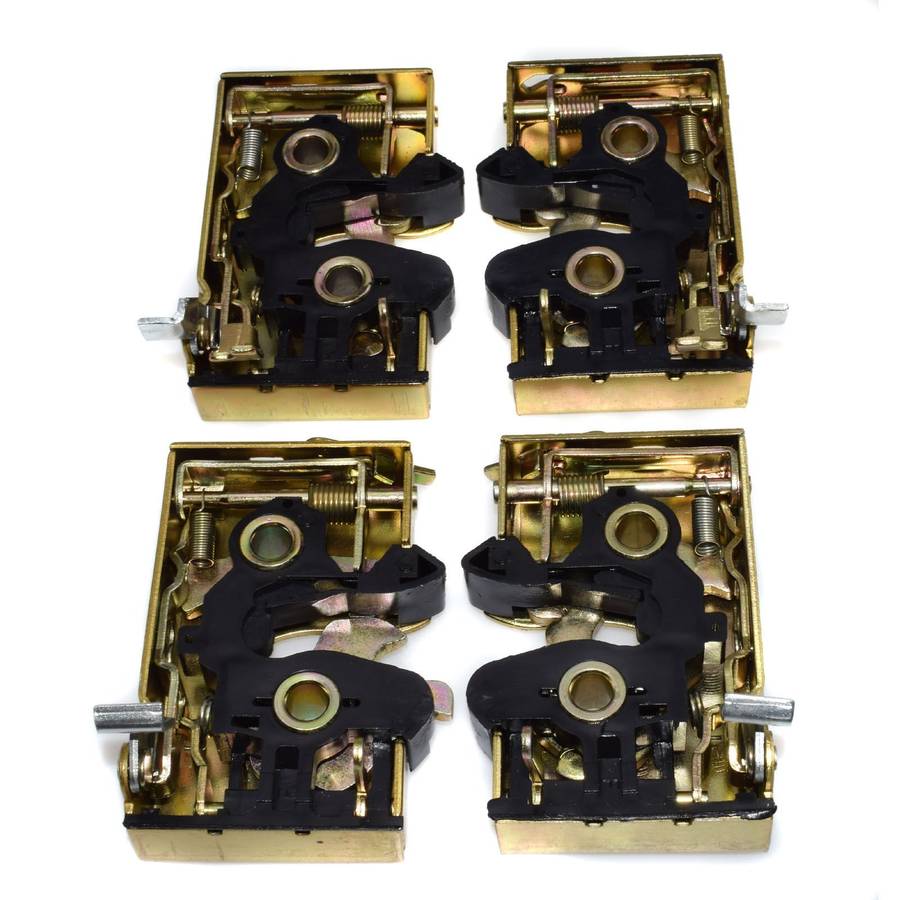 4Pcs Door Lock Box Catch Latch Front Rear Left Right For VW Rabbit Jetta Golf