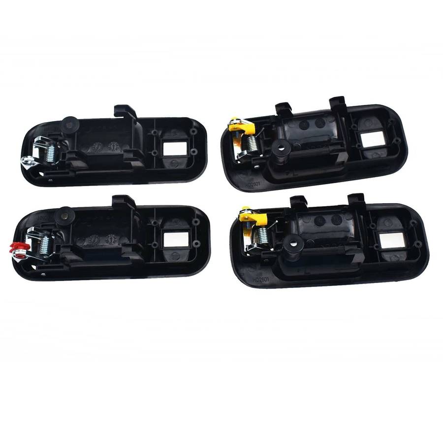 For Honda Odyssey 1995-1998 CR-V 1997-2001 Interior Door Handles 4PCS Black